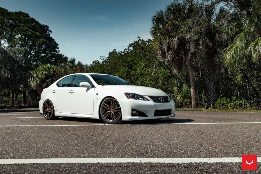  Lexus IS F on Vossen Wheels (HF-1) 2019 года  (фото 1 из 24)
